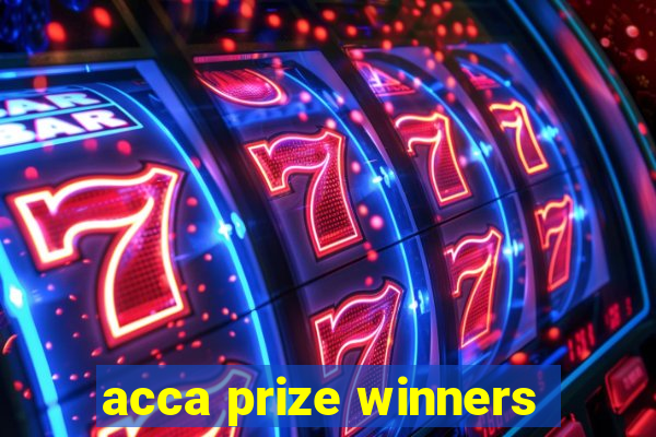 acca prize winners