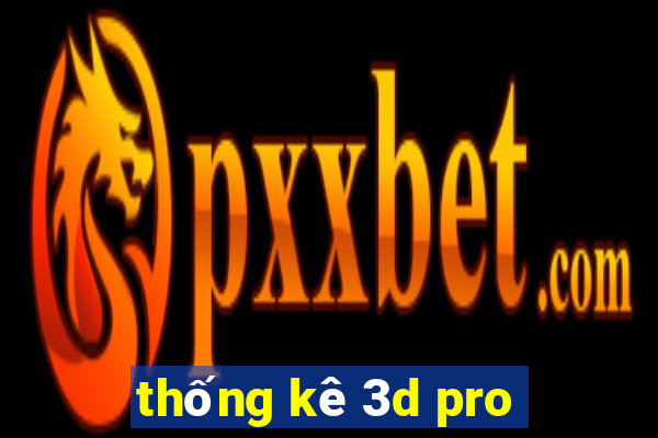 thống kê 3d pro