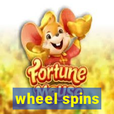 wheel spins