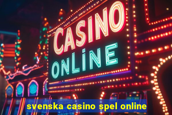 svenska casino spel online