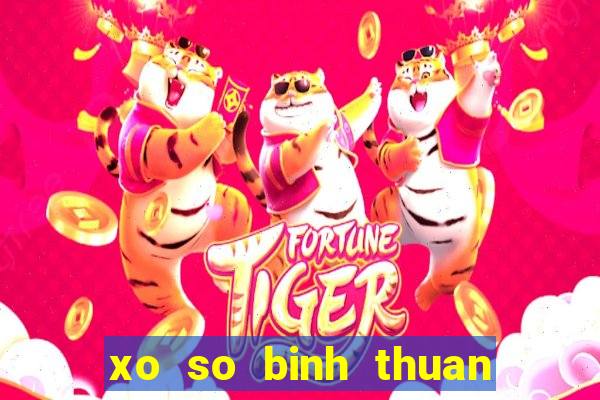 xo so binh thuan 22 11