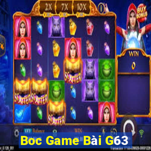 Boc Game Bài G63