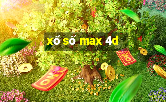 xổ số max 4d