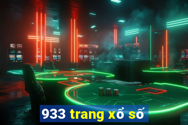 933 trang xổ số