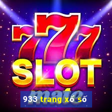 933 trang xổ số