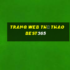 Trang web thể thao best365