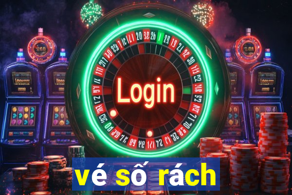 vé số rách