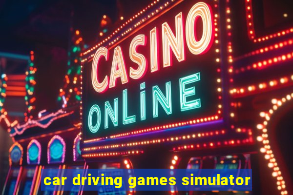 car driving games simulator