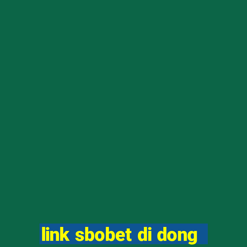 link sbobet di dong