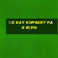 Đức hay Hungary nào mạnh