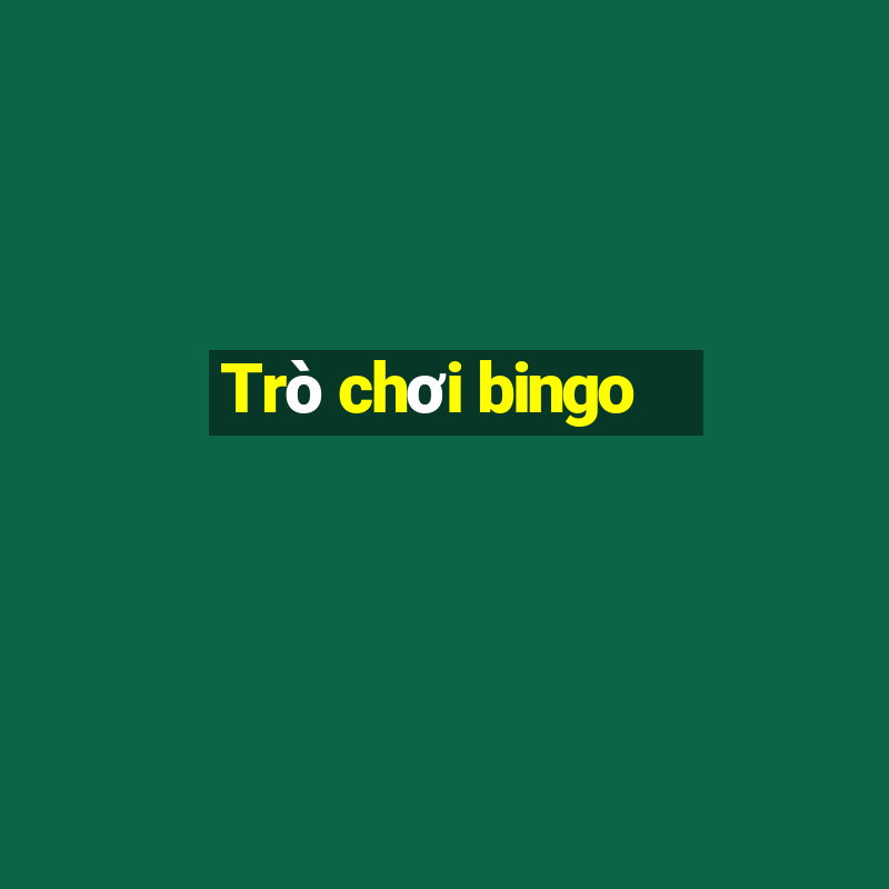 Trò chơi bingo