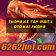 thong ke tan suat loto hai phong