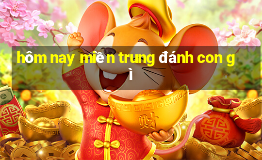 hôm nay miền trung đánh con gì