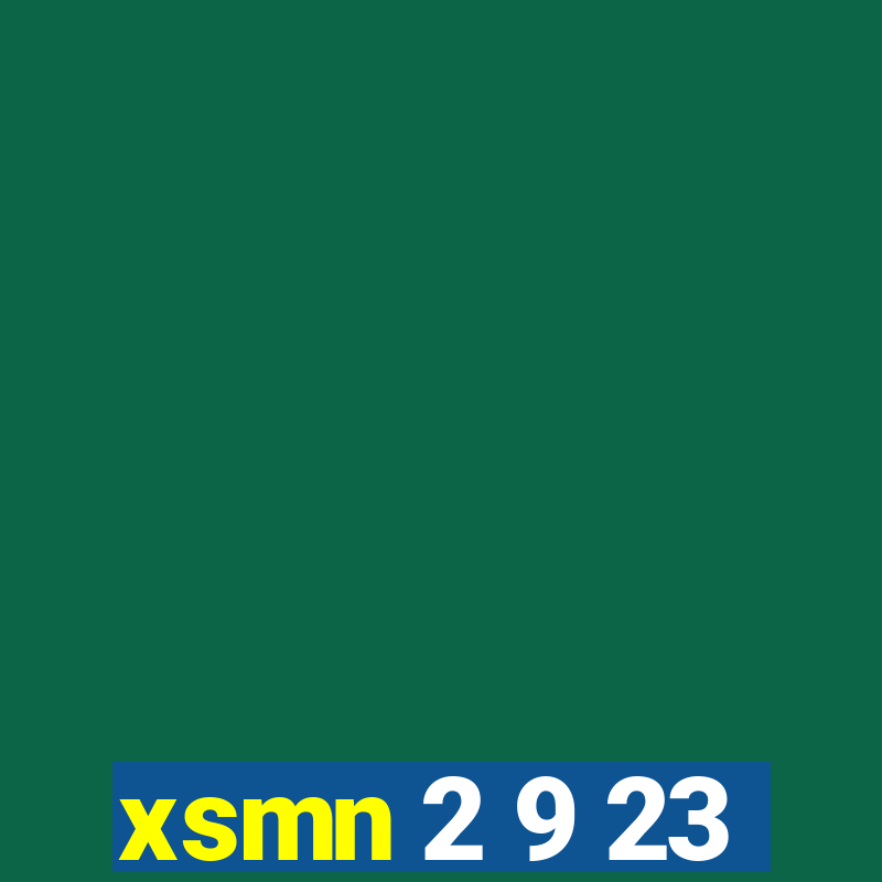 xsmn 2 9 23