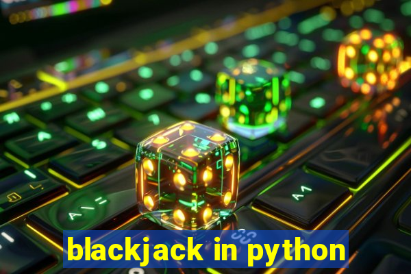 blackjack in python