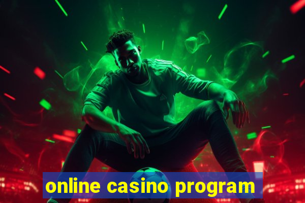 online casino program