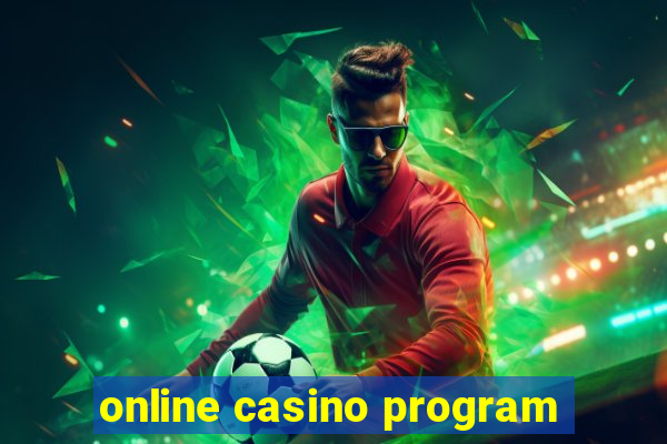 online casino program