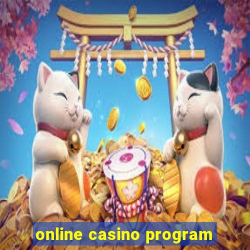 online casino program