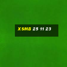 xsmb 25 11 23