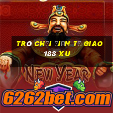 Trò chơi điện tử Giao 188 xu