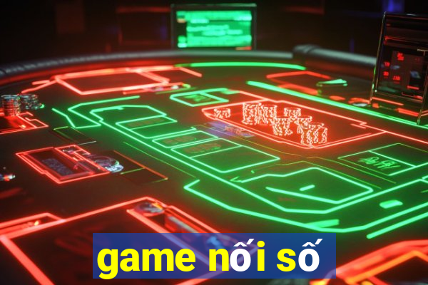 game nối số