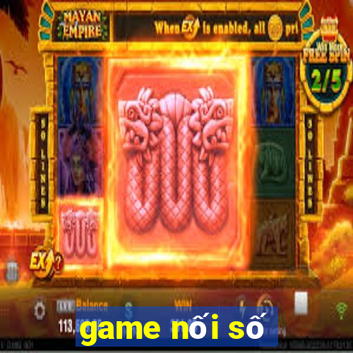 game nối số