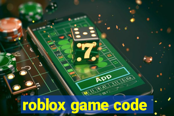 roblox game code