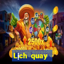 Lịch quay XSBINGO18 Chủ Nhật