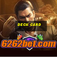 deck card