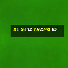 xổ số 12 tháng 05