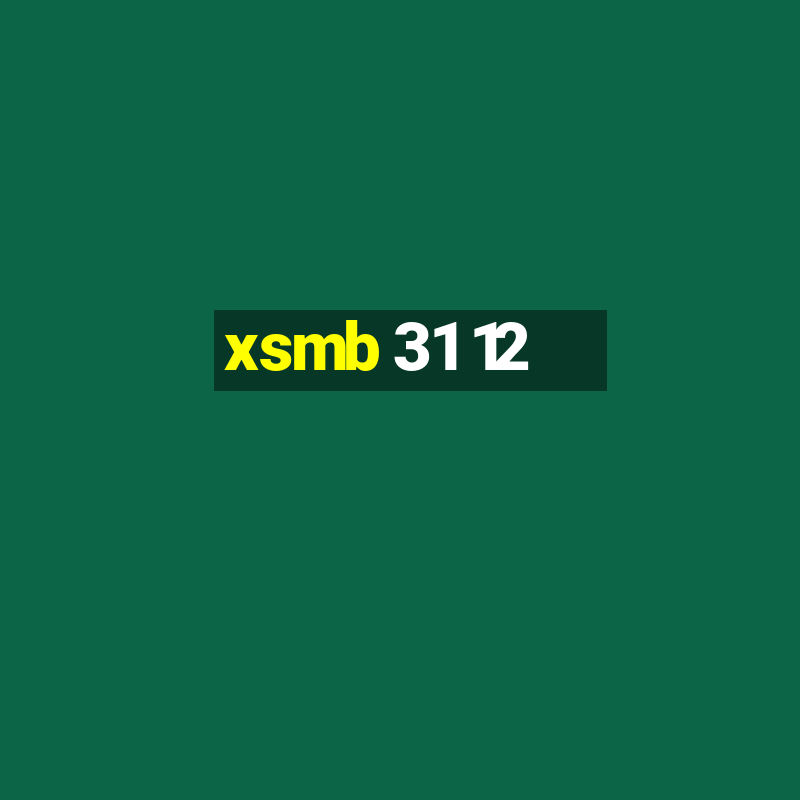 xsmb 31 12