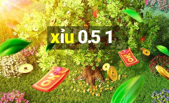 xỉu 0.5 1