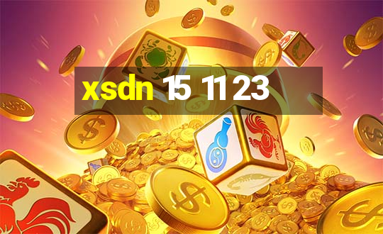 xsdn 15 11 23