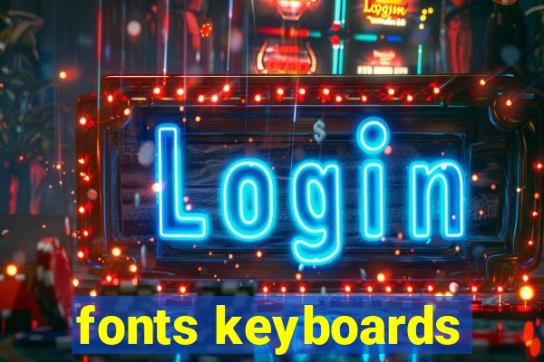 fonts keyboards