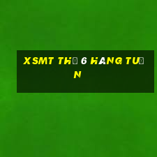 xsmt thứ 6 hàng tuần