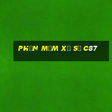 Phần mềm xổ số c87