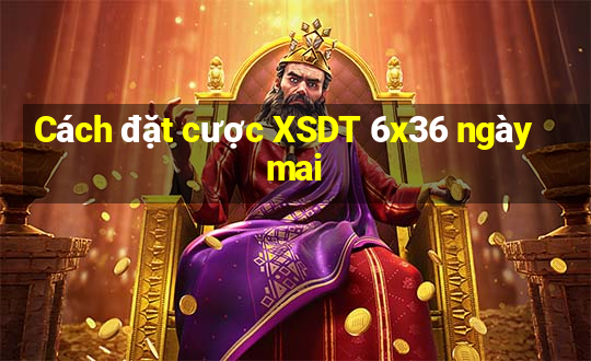 Cách đặt cược XSDT 6x36 ngày mai