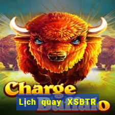 Lịch quay XSBTR Thứ 4