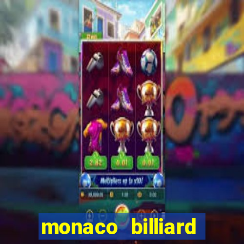 monaco billiard game club