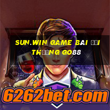 Sun.Win Game Bài Đổi Thưởng Go88