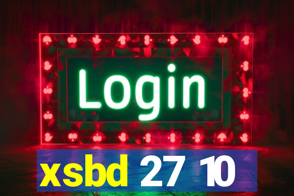 xsbd 27 10