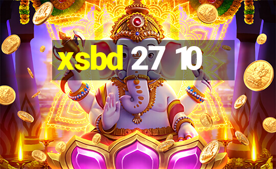 xsbd 27 10