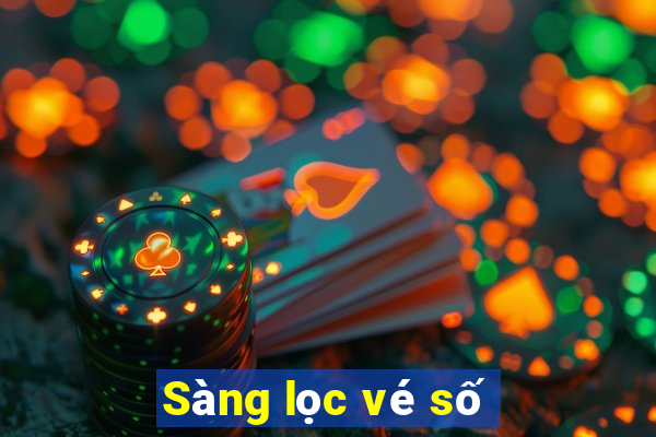 Sàng lọc vé số