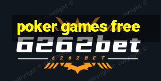 poker games free