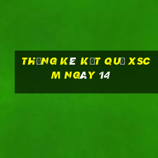 THỐNG KÊ KẾT QUẢ XSCM ngày 14