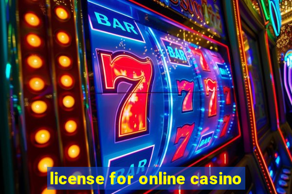 license for online casino