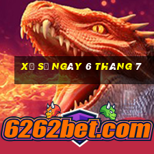 xổ số ngày 6 tháng 7