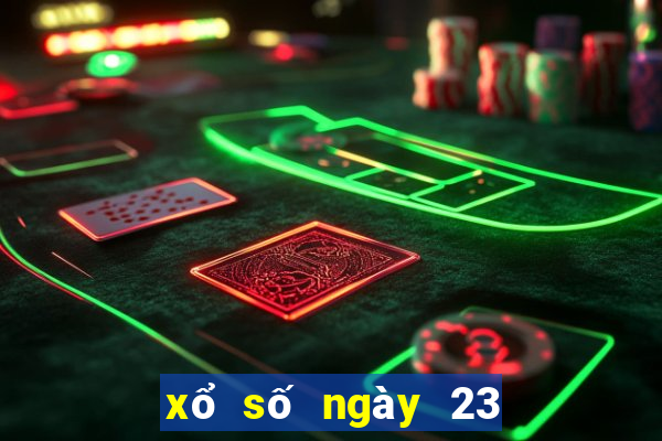 xổ số ngày 23 tháng 1 năm 2024