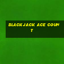 blackjack ace count