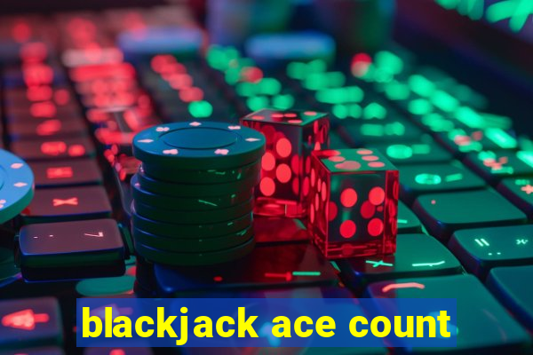 blackjack ace count